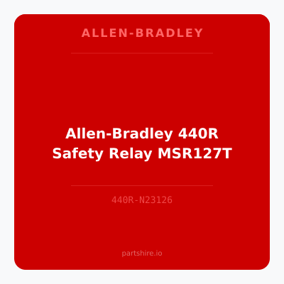 Allen-Bradley 440R Safety Relay MSR127T