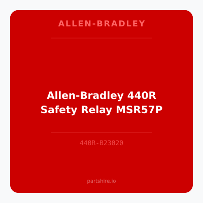 Allen-Bradley 440R Safety Relay MSR57P