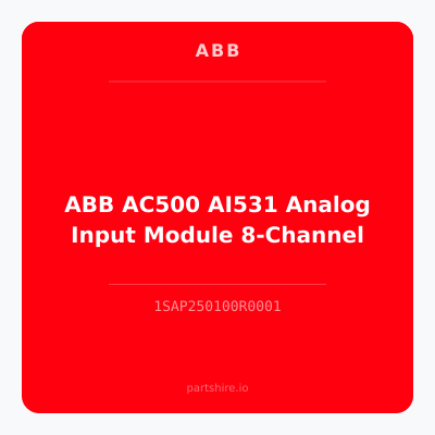 ABB AC500 AI531 Analog Input Module 8-Channel