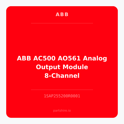 ABB AC500 AO561 Analog Output Module 8-Channel