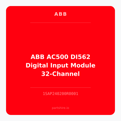 ABB AC500 DI562 Digital Input Module 32-Channel