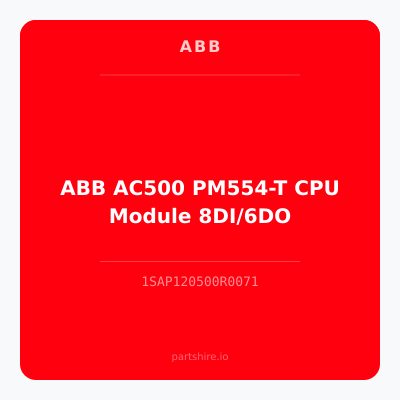 ABB AC500 PM554-T CPU Module 8DI/6DO