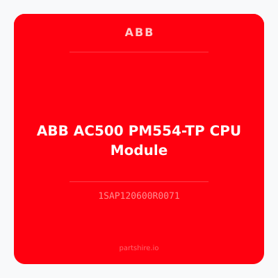 ABB AC500 PM554-TP CPU Module