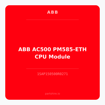 ABB AC500 PM585-ETH CPU Module