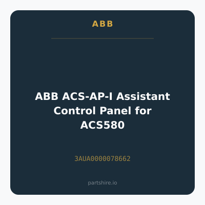ABB ACS-AP-I Assistant Control Panel for ACS580