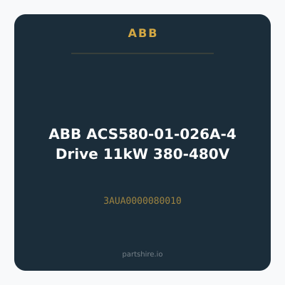 ABB ACS580-01-026A-4 Drive 11kW 380-480V