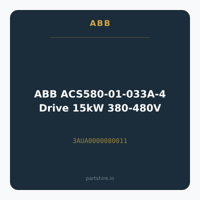 ABB ACS580-01-033A-4 Drive 15kW 380-480V
