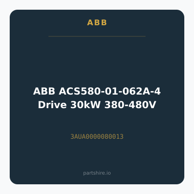 ABB ACS580-01-062A-4 Drive 30kW 380-480V