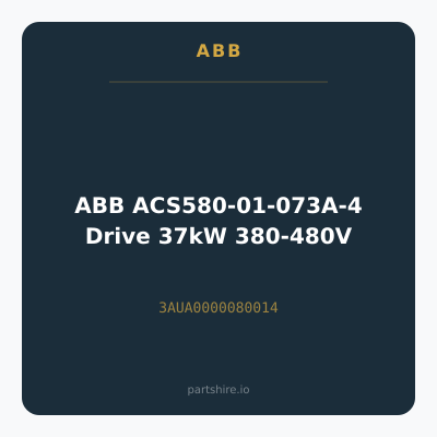 ABB ACS580-01-073A-4 Drive 37kW 380-480V