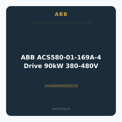 ABB ACS580-01-169A-4 Drive 90kW 380-480V