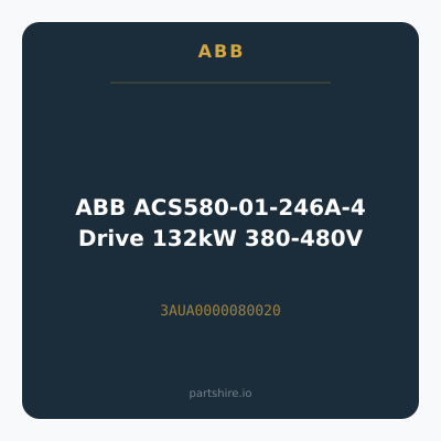 ABB ACS580-01-246A-4 Drive 132kW 380-480V
