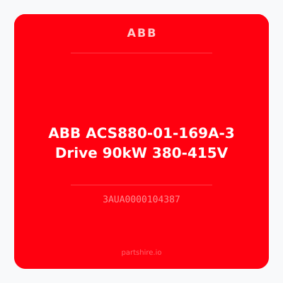 ABB ACS880-01-169A-3 Drive 90kW 380-415V