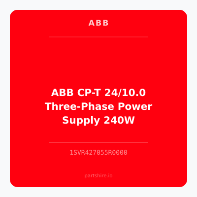 ABB CP-T 24/10.0 Three-Phase Power Supply 240W