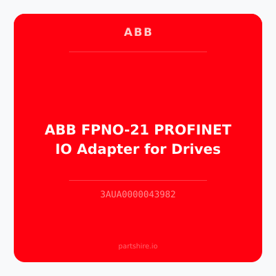 ABB FPNO-21 PROFINET IO Adapter for Drives