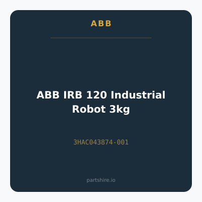 ABB IRB 120 Industrial Robot 3kg