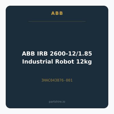 ABB IRB 2600-12/1.85 Industrial Robot 12kg