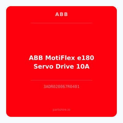 ABB MotiFlex e180 Servo Drive 10A