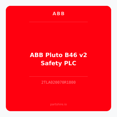 ABB Pluto B46 v2 Safety PLC