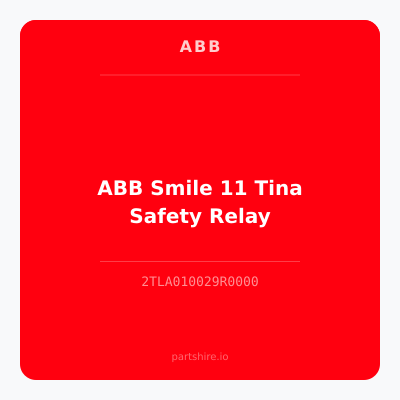 ABB Smile 11 Tina Safety Relay