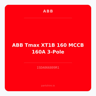 ABB Tmax XT1B 160 MCCB 160A 3-Pole