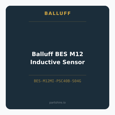 Balluff BES M12 Inductive Sensor