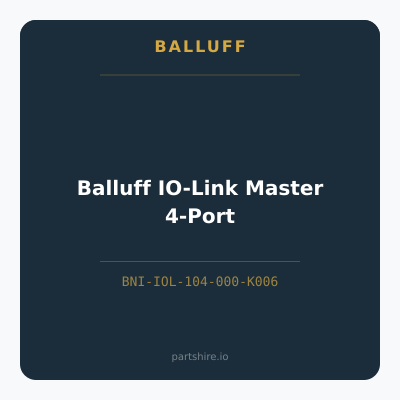 Balluff IO-Link Master 4-Port