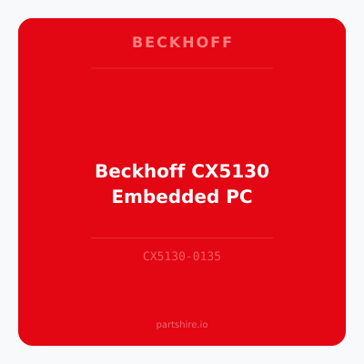 Beckhoff CX5130 Embedded PC