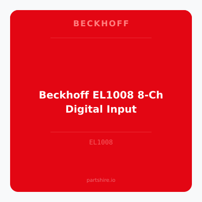 Beckhoff EL1008 8-Ch Digital Input