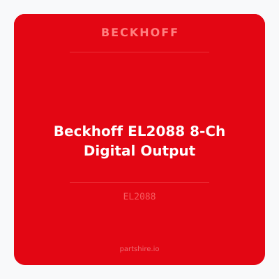 Beckhoff EL2088 8-Ch Digital Output