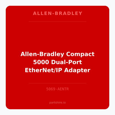 Allen-Bradley Compact 5000 Dual-Port EtherNet/IP Adapter