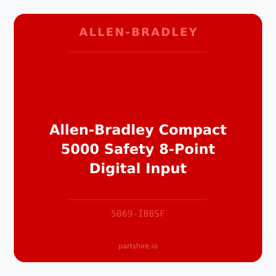 Allen-Bradley Compact 5000 Safety 8-Point Digital Input