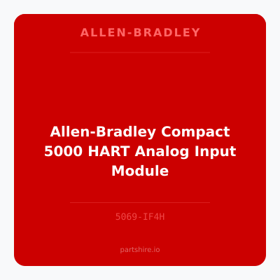 Allen-Bradley Compact 5000 HART Analog Input Module