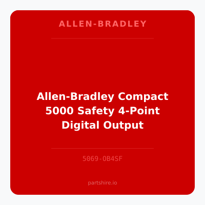 Allen-Bradley Compact 5000 Safety 4-Point Digital Output