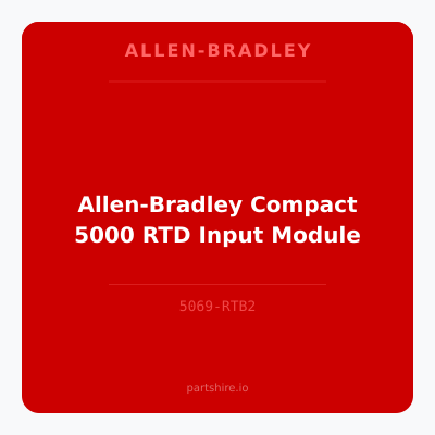 Allen-Bradley Compact 5000 RTD Input Module