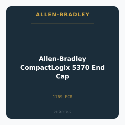 Allen-Bradley CompactLogix 5370 End Cap