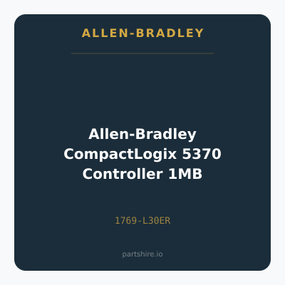 Allen-Bradley CompactLogix 5370 Controller 1MB
