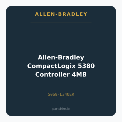 Allen-Bradley CompactLogix 5380 Controller 4MB