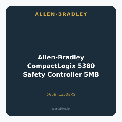 Allen-Bradley CompactLogix 5380 Safety Controller 5MB