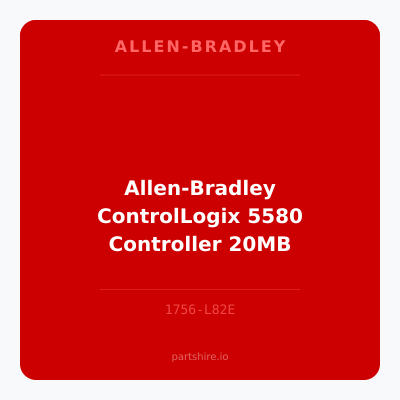 Allen-Bradley ControlLogix 5580 Controller 20MB