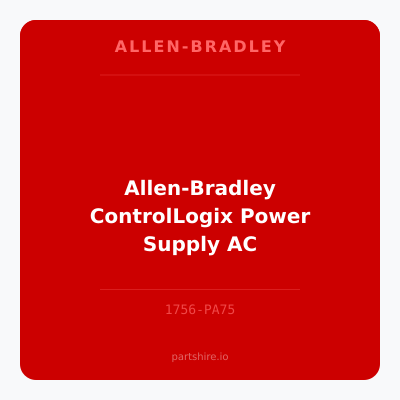Allen-Bradley ControlLogix Power Supply AC