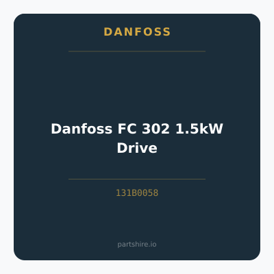Danfoss FC 302 1.5kW Drive