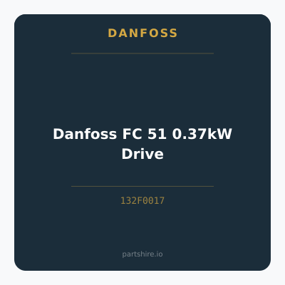 Danfoss FC 51 0.37kW Drive