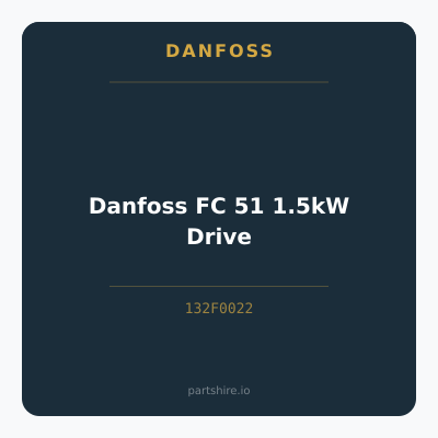 Danfoss FC 51 1.5kW Drive