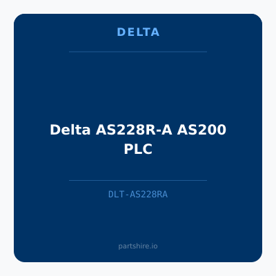 Delta AS228R-A AS200 PLC