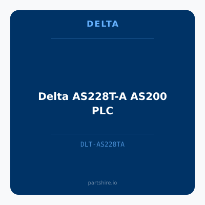 Delta AS228T-A AS200 PLC