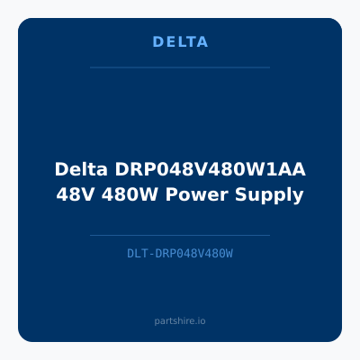 Delta DRP048V480W1AA 48V 480W Power Supply