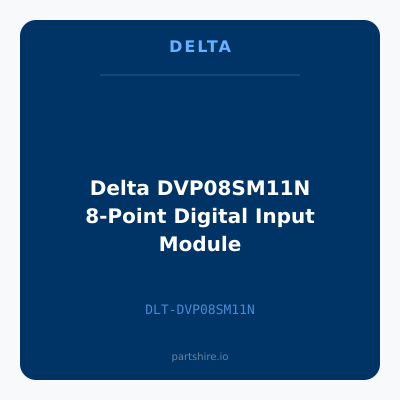Delta DVP08SM11N 8-Point Digital Input Module