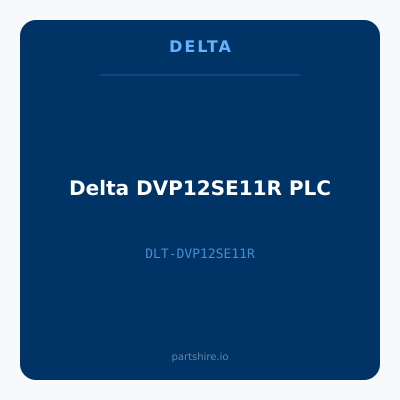 Delta DVP12SE11R PLC