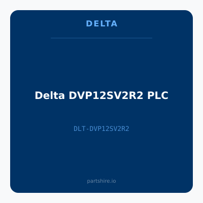 Delta DVP12SV2R2 PLC