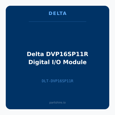 Delta DVP16SP11R Digital I/O Module